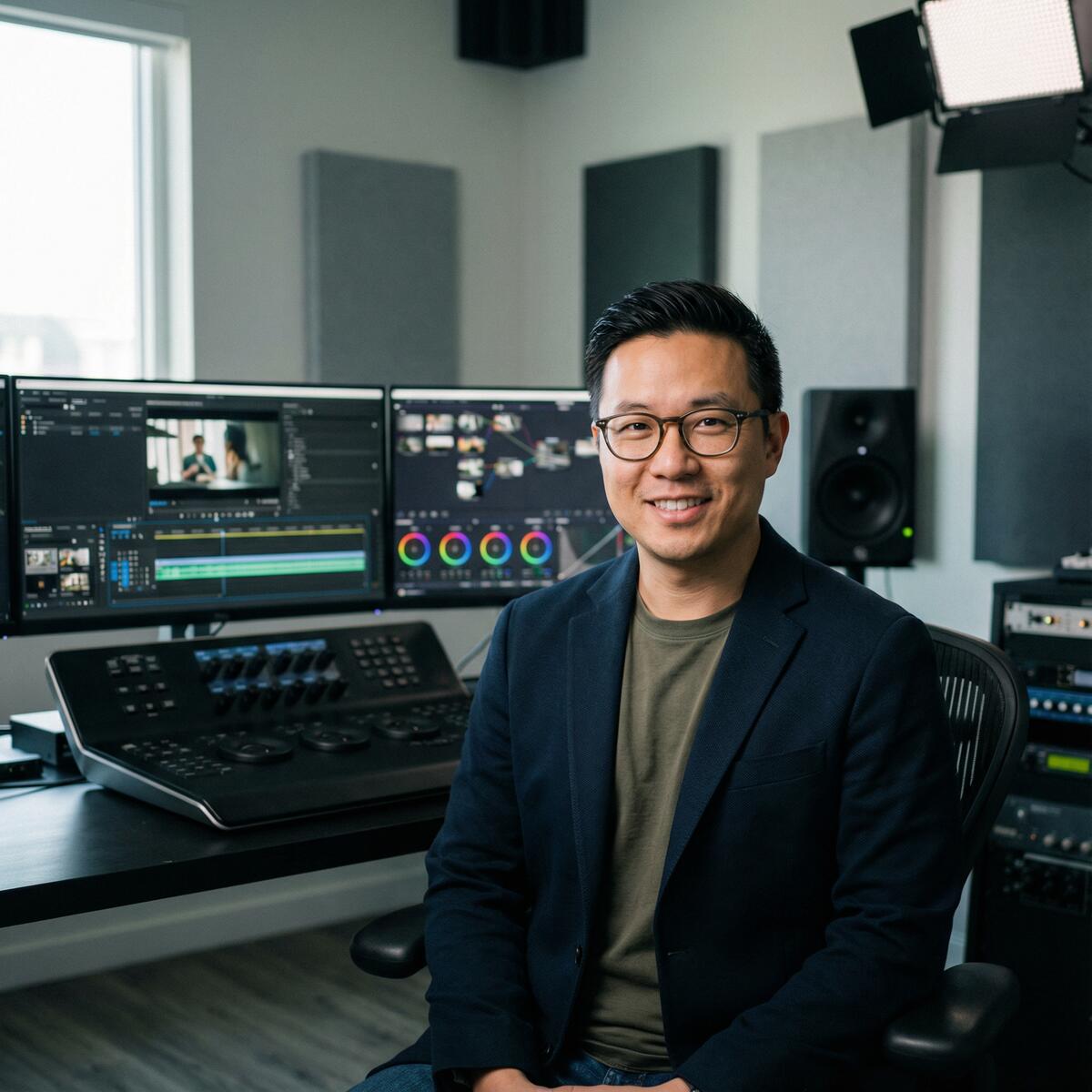 国产视频剪辑师王强